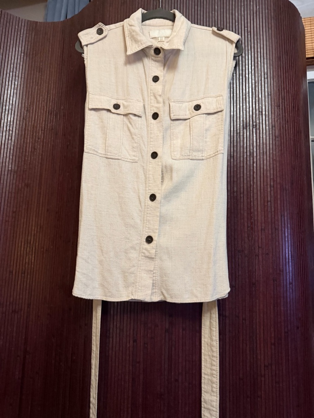 Zara Sleeveless Utility Dress or Vest